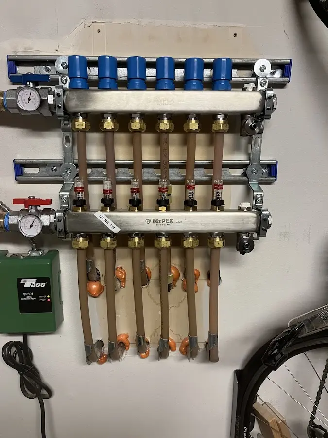 Plumber performing Leak Detection at a residential property in Rio Dell